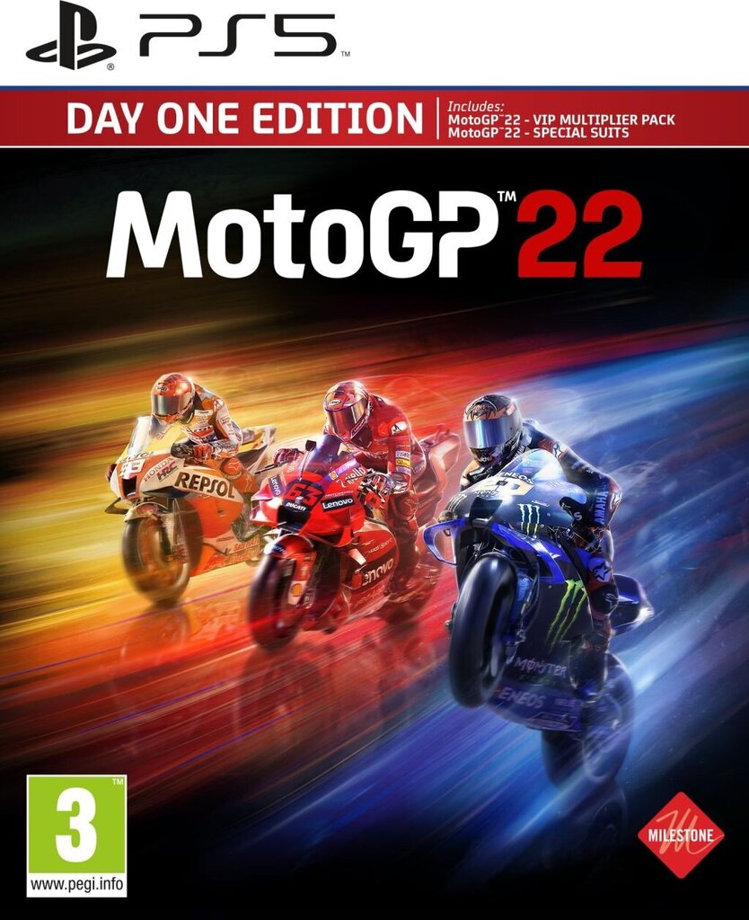 MotoGP 22 Playstation 5 PS5 spēle cena un informācija | Datorspēles | 220.lv