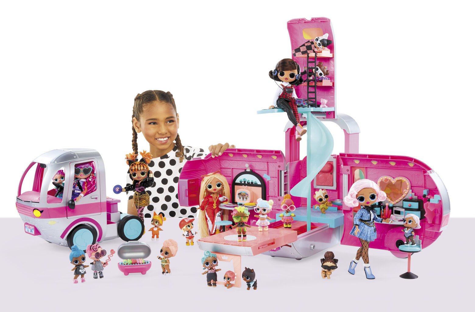 L.O.L. Surprise - 4-in-1 Glamper OMG rotaļlieta cena un informācija | Rotaļlietas meitenēm | 220.lv