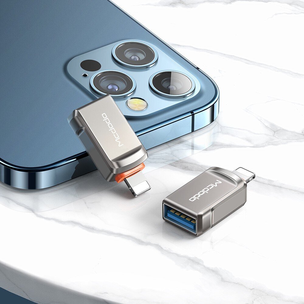 Mcdodo Lightning - USB 3.0 OTG adapteris/adapteris OT-8600 цена и информация | Adapteri un USB centrmezgli | 220.lv