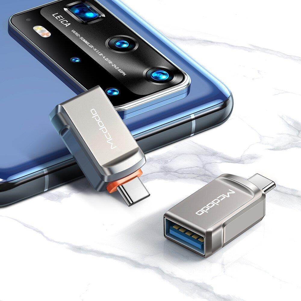 MCDODO ADAPTERIS USB-C UZ OTG USB 3.0 OT-8730 cena un informācija | Adapteri un USB centrmezgli | 220.lv