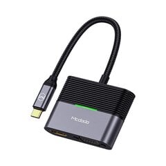 Mcdodo Переходник-адаптер USB-C на VGA + HDMI 4K цена и информация | Адаптеры и USB разветвители | 220.lv