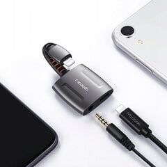 McDodo tālruņa adapteris, adapteris, Iphone, mini jack 3,5 mm, CA-6340 cena un informācija | Adapteri un USB centrmezgli | 220.lv