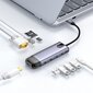 Mcdodo 10in1 USB-C RJ-45 VGA HDMI 4K klēpjdatoru koncentrators Macbook M1 HU-7420 цена и информация | Adapteri un USB centrmezgli | 220.lv