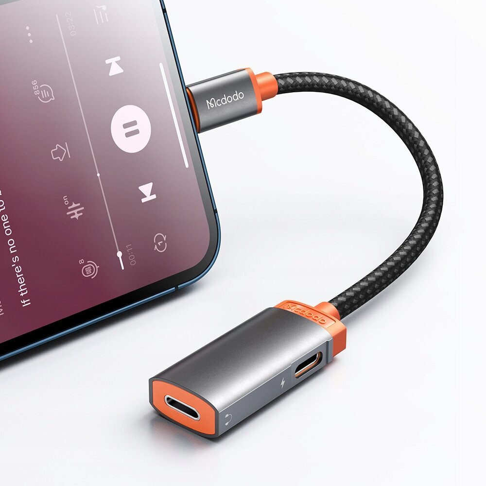 Mcdodo tālruņa adapteris, 2 x ieejas, Iphone CA-0490 цена и информация | Adapteri un USB centrmezgli | 220.lv