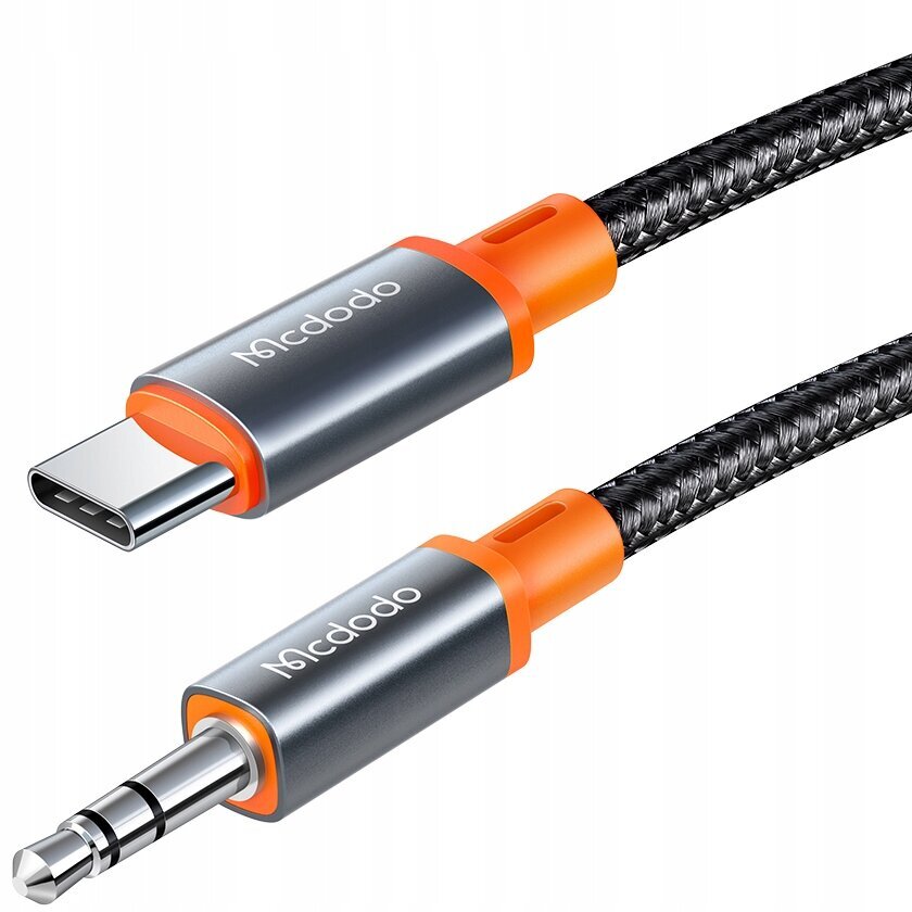 McDodo CA-0900, USB-C/Mini Aux, 2 m cena un informācija | Kabeļi un vadi | 220.lv