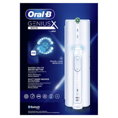 Oral-B Genius X, белая цена и информация | Электрические зубные щетки | 220.lv