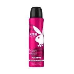 Izsmidzināms dezodorants Playboy Super Playboy For Her 150 ml cena un informācija | Playboy Smaržas, kosmētika | 220.lv