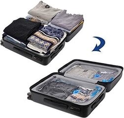 Вакуумные мешки, 60x80 см, 12 шт. цена и информация | Мешки для одежды, вешалки | 220.lv