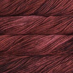 Dzija Malabrigo Chunky, krāsa Burgundy, 100g, 95m cena un informācija | Adīšana | 220.lv