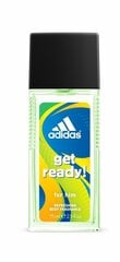 Adidas Get Ready! For Him - dezodorants 75 ml цена и информация | Парфюмированная мужская косметика | 220.lv