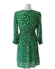 Зеленое женское платье в горошек, 9096-2 цена и информация | Платья | 220.lv
