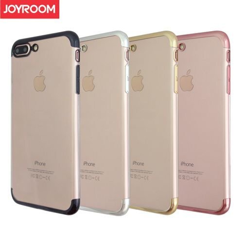 Aizsargājošs aizmugurējais vāciņš Joyroom JR-BP233 priekš Apple iPhone 7/8, caurspīdīgs-rozā zelts cena un informācija | Telefonu vāciņi, maciņi | 220.lv