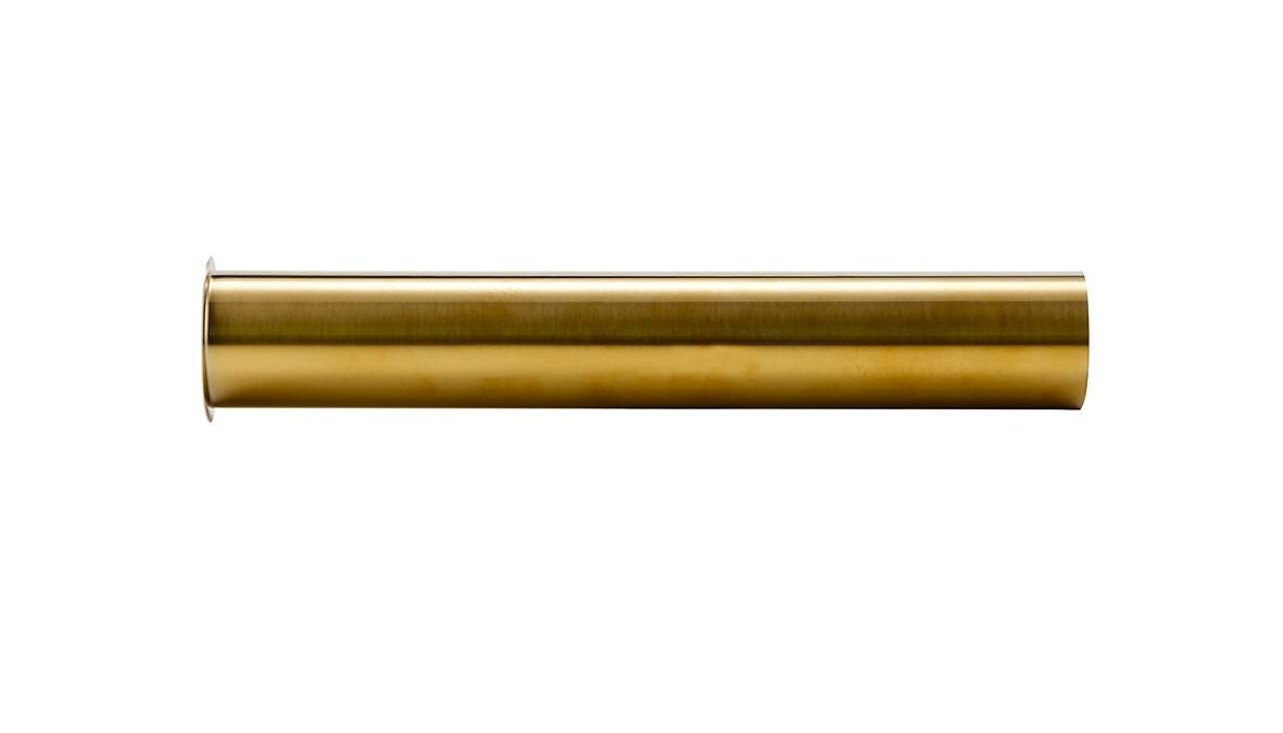 Sifona pagarinājums 20 cm ar uzmavu, daļēji matēts zelts цена и информация | Sifoni | 220.lv