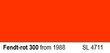 ERBEDOL SCHLEPPERLACK Triecienizturīga krāsa lauksaimniecības tehnikai 750ml FENDT-ROT 300 no 1988 SL4711 cena un informācija | Krāsas | 220.lv