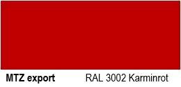 Ударопрочная краска для сельскохозяйственной техники MTZ Belarus export Erbedol RAL 3002 Karminrot 750мл цена и информация | Краска | 220.lv