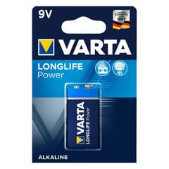 VARTA LONGLIFE akumulators Power 9V Blister 1 cena un informācija | Baterijas | 220.lv