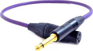 Melodika Jack 6.3mm - XLR 7m cena un informācija | Kabeļi un vadi | 220.lv