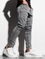 Vīriešu džinsa bikses Ombre P923 pelēkas cena un informācija | Vīriešu bikses | 220.lv