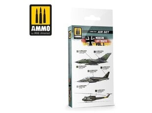 Набор акриловых красок Ammo Mig Modern Luftwaffe Vol 1 Set. АМИГ7241 цена и информация | Принадлежности для рисования, лепки | 220.lv