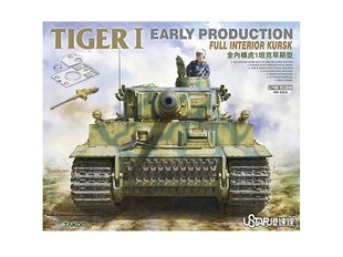 Suyata - Early Production Tiger I Full Interior Kursk, 1/48, NO006 цена и информация | Конструкторы и кубики | 220.lv