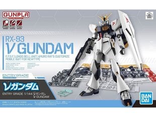 Bandai - Entry Grade RX-93 ν Gundam, 1/144, 63804 cena un informācija | Konstruktori | 220.lv