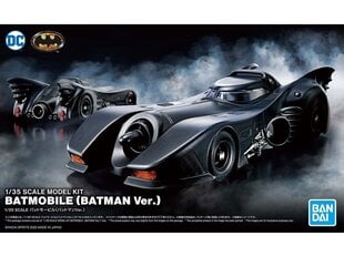 Bandai - Batmobile (Batman Ver.), 1/35, 62185 cena un informācija | Konstruktori | 220.lv