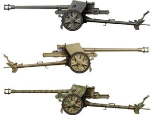 Das Werk - German 7,5cm Pak40 w/4 figures, 1/35, 35027 cena un informācija | Konstruktori | 220.lv