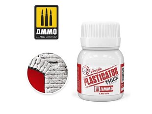 AMMO MIG - PLASTICATOR THICK, 40ml. AMIG2076 cena un informācija | Modelēšanas un zīmēšanas piederumi | 220.lv