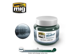 Принадлежности для рисования Ammo Mig Lake Waters, 250ml., AMIG2202 цена и информация | Принадлежности для рисования, лепки | 220.lv