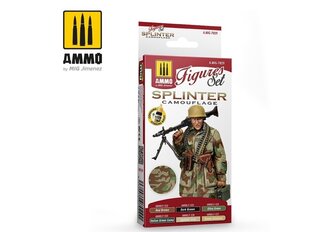 Набор акриловых красок Ammo Mig Splinter Camouflage, 7029 цена и информация | Принадлежности для рисования, лепки | 220.lv