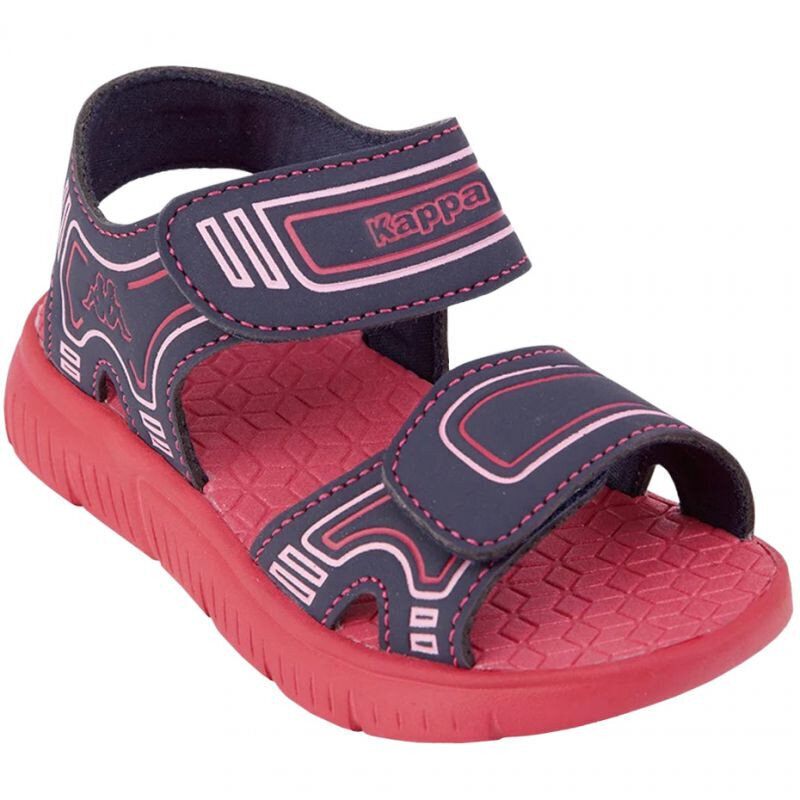 Sandales meitenēm Kappa Kaleo K 260887K 6722, zilas/rozā cena un informācija | Bērnu sandales | 220.lv