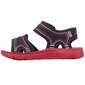 Sandales meitenēm Kappa Kaleo K 260887K 6722, zilas/rozā cena un informācija | Bērnu sandales | 220.lv