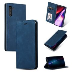 Чехол Business Style для Samsung S21 FE, тёмно-синий цена и информация | Чехлы для телефонов | 220.lv