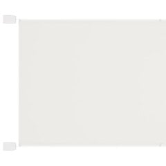 VidaXL vertikāla markīze, balta, 180x600 cm, Oksfordas audums cena un informācija | Saulessargi, markīzes un statīvi | 220.lv