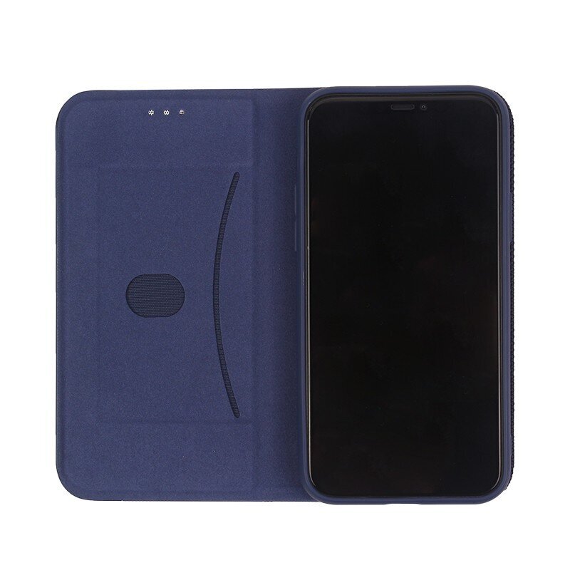 Maciņš Smart Senso Xiaomi Redmi Note 11/Poco M4 Pro 5G/Redmi Note 11T 5G tumši zils цена и информация | Telefonu vāciņi, maciņi | 220.lv