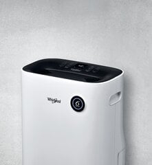 Осушитель воздуха Whirlpool DE20W5252 6.5 л 44 dB 420 W Black, белый  цена и информация | Осушители воздуха, влагопоглотители | 220.lv