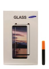 LCD aizsargstikls M1 5D UV Glue Samsung G990 S21/S30 liektss skaidrs cena un informācija | Ekrāna aizsargstikli | 220.lv