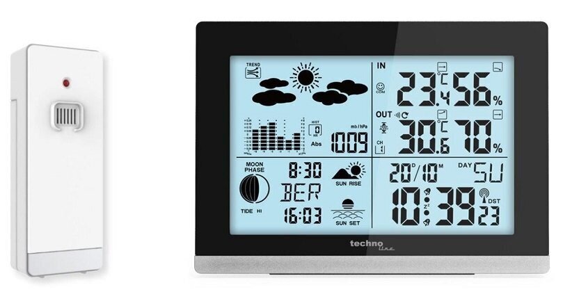 Technoline meteoroloģiskā stacija WS6762 цена и информация | Meteostacijas, āra termometri | 220.lv