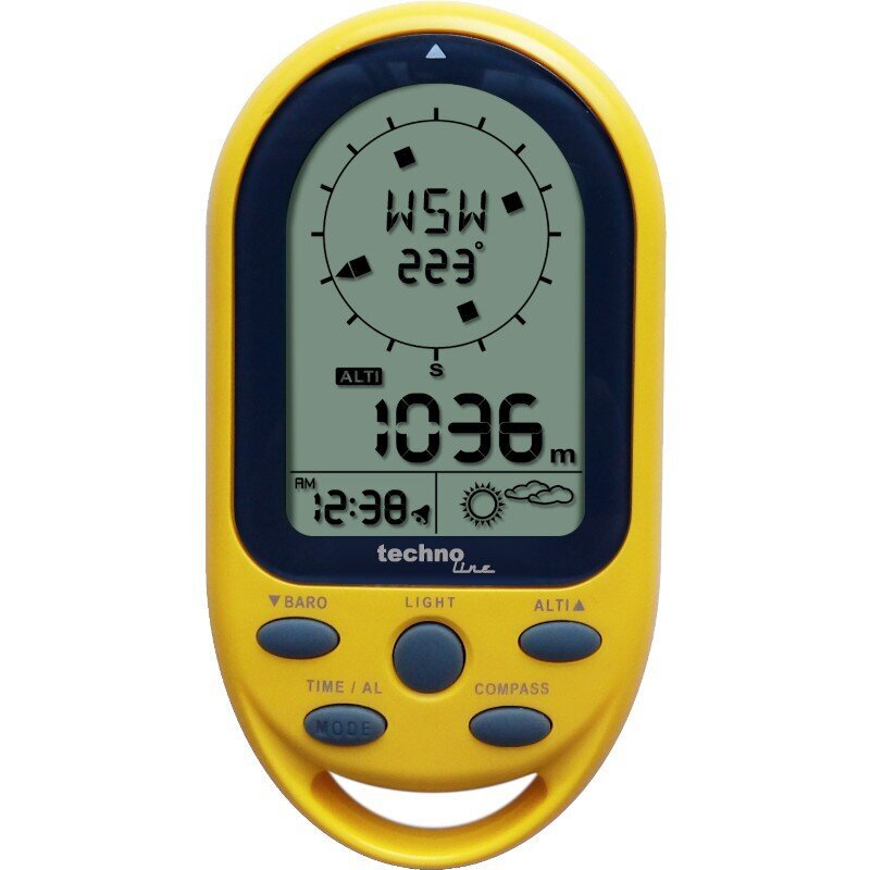 Technoline EA3050 viedais altimetrs/barometrs/elektroniskais kompass cena un informācija | Meteostacijas, āra termometri | 220.lv