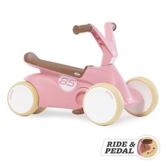 Berg GO2 Gokart 2 в 1 балансировочный велосипед, ретро розовый цена и информация | Игрушки для малышей | 220.lv