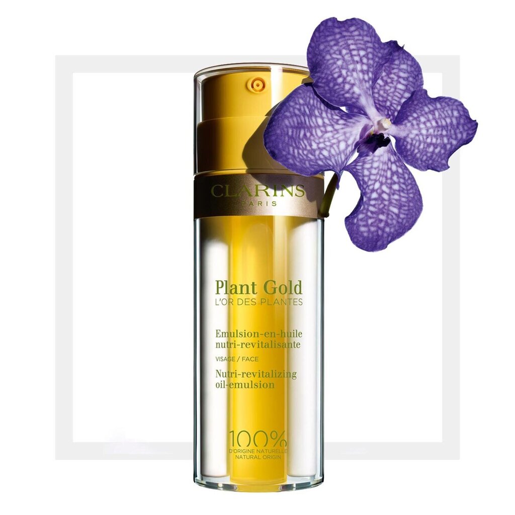 Clarins Plant Gold sejas eļļa, 35 ml cena un informācija | Serumi sejai, eļļas | 220.lv