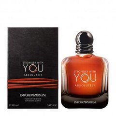 Parfimērijas ūdens Emporio Armani Stronger With You Absolutely EDP vīriešiem, 100 ml cena un informācija | Vīriešu smaržas | 220.lv