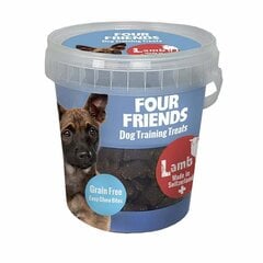 Four Friends Training Treats Lamb dresūras gardums suņiem - Jēra gaļa un aknas, 400 g cena un informācija | Gardumi suņiem | 220.lv