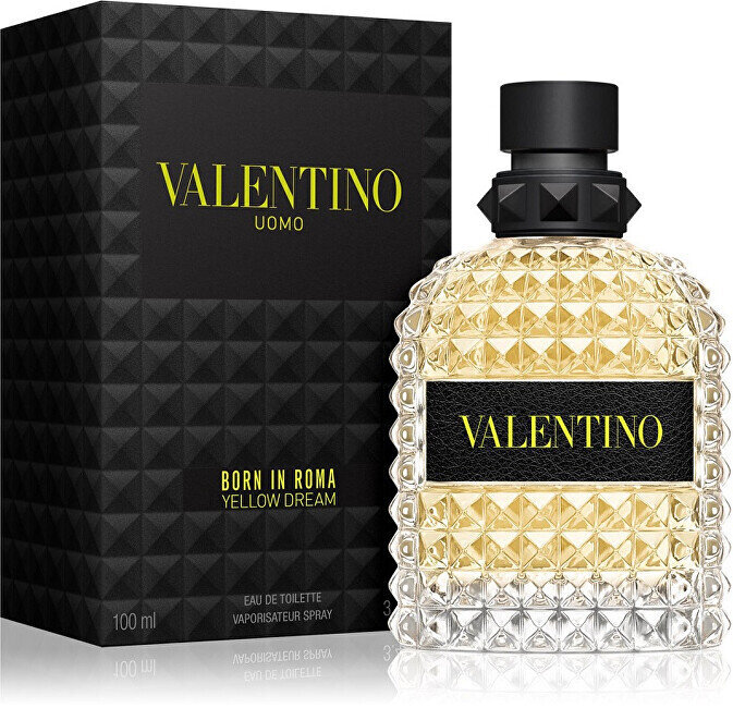 Tualetes ūdens Valentino Uomo Born In Roma Yellow Dream EDT vīriešiem, 100 ml цена и информация | Vīriešu smaržas | 220.lv