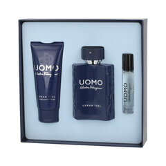 Salvatore Ferragamo Uomo Urban Feel SET EDT 100мл + EDT 10мл + Гель для душа 100мл цена и информация | Мужские духи | 220.lv