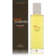 Parfimērijas ūdens Hermes Terre D´Hermes Eau Intense Vetiver EDP (refill) vīriešiem, 125 ml cena un informācija | Vīriešu smaržas | 220.lv