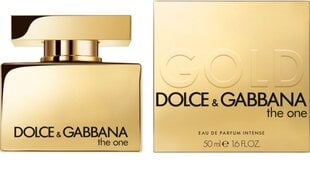 Духи Dolce Gabbana The One Gold EDP, 50 мл цена и информация | Женские духи Lovely Me, 50 мл | 220.lv