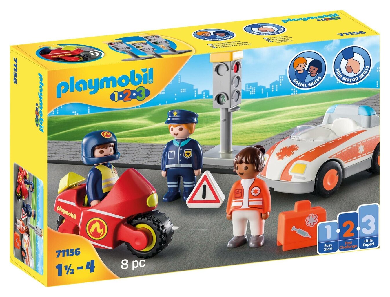 71156 PLAYMOBIL® 1.2.3. Dzīves varoņi цена и информация | Konstruktori | 220.lv