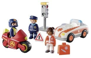 71156 PLAYMOBIL® 1.2.3. Герои жизни цена и информация | Конструкторы и кубики | 220.lv