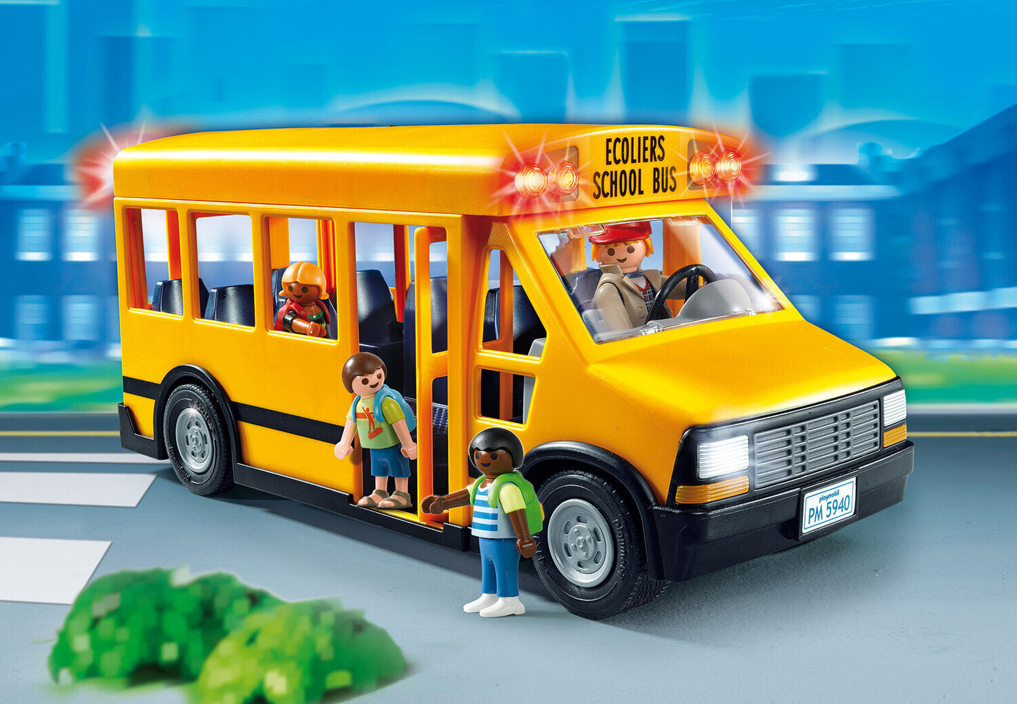 71094 Playmobil City Life ASV skolēnu autobuss цена и информация | Konstruktori | 220.lv